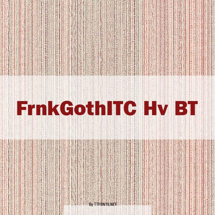 FrnkGothITC Hv BT example